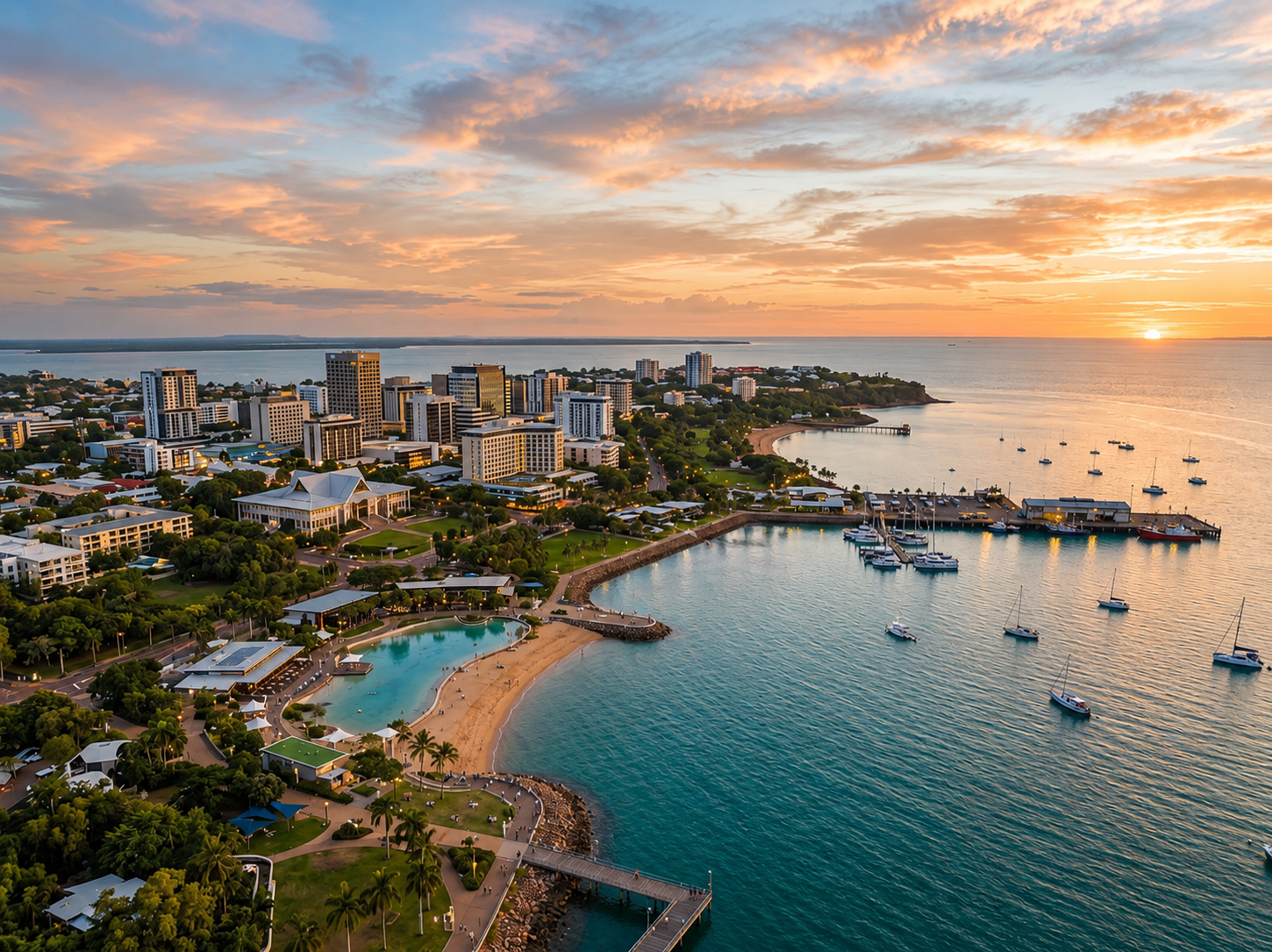 Vivir en Darwin: hospitality y construction